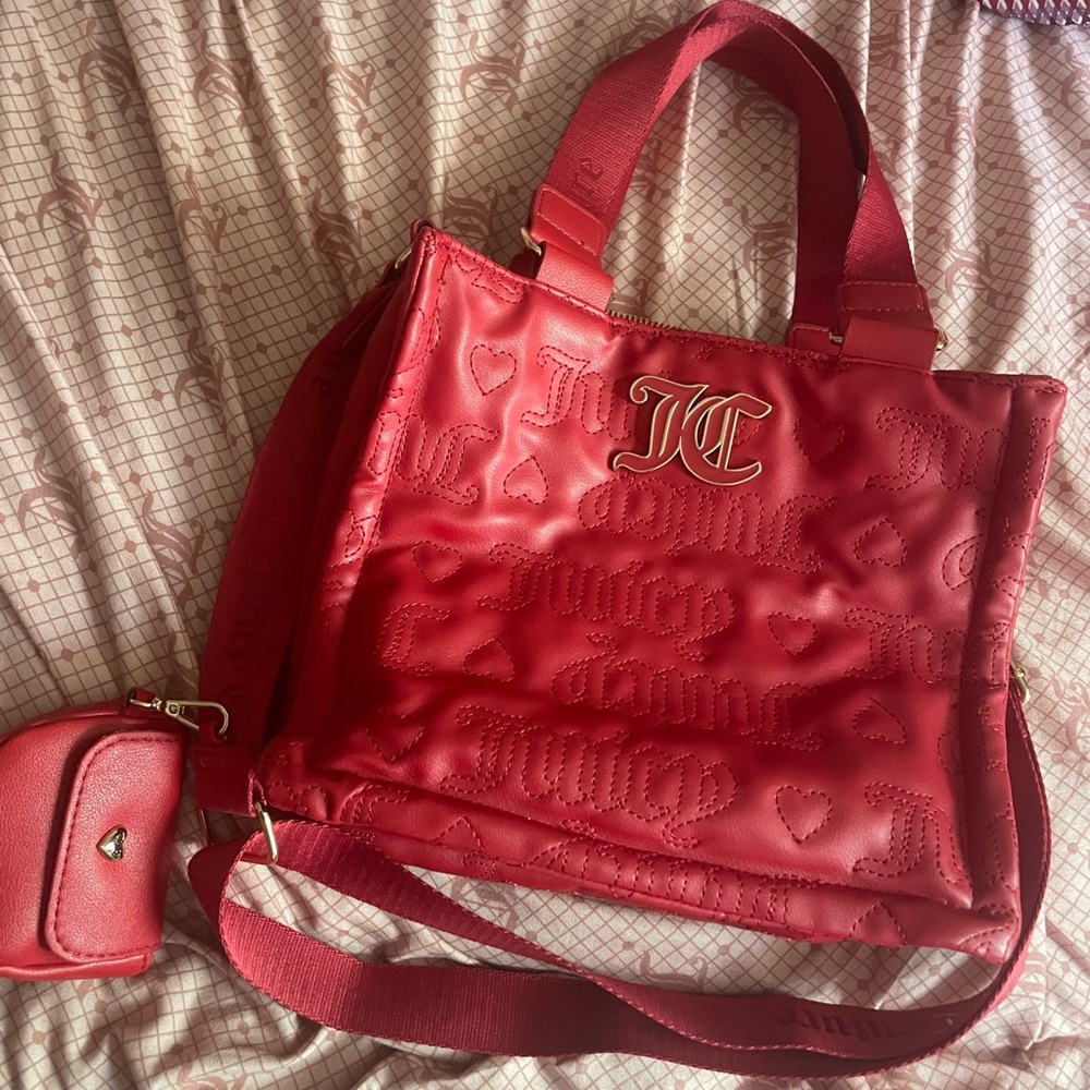 Juicy Couture Red Crossbody Bag